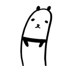 Long-panda sticker #9370437