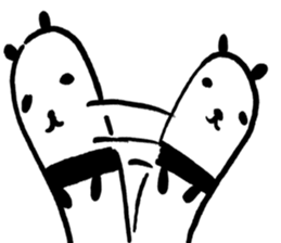 Long-panda sticker #9370440