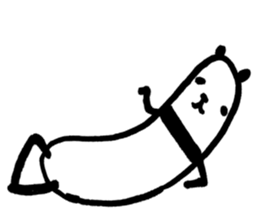 Long-panda sticker #9370441