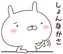 Pretty rabbit -nagasaki- sticker #9370521