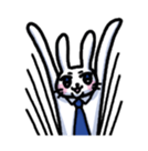 Troublesome rabbit teacher sticker #9370531