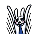 Troublesome rabbit teacher sticker #9370531