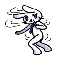 Troublesome rabbit teacher sticker #9370539