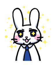 Troublesome rabbit teacher sticker #9370546
