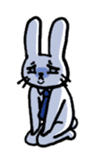 Troublesome rabbit teacher sticker #9370551