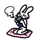 Troublesome rabbit teacher sticker #9370561