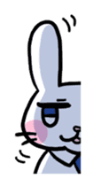 Troublesome rabbit teacher sticker #9370564