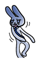 Troublesome rabbit teacher sticker #9370566