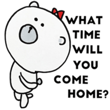 MOGUMOGU for husband,boyfriend or family sticker #9370638