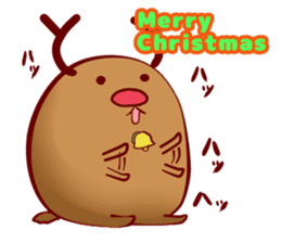 Christmas Santa"kana"Sticker sticker #9370852