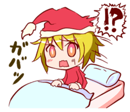 Christmas Santa"kana"Sticker sticker #9370856
