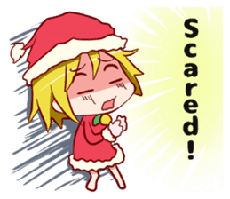 Christmas Santa"kana"Sticker sticker #9370859
