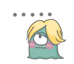 eyed monster sticker #9371099