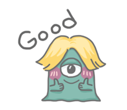 eyed monster sticker #9371114