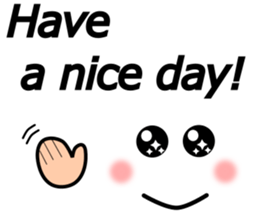 Basic & Simple Sticker in English sticker #9371566