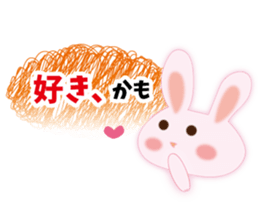 send rabbit to a favorite person sticker #9371929