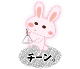 send rabbit to a favorite person sticker #9371939