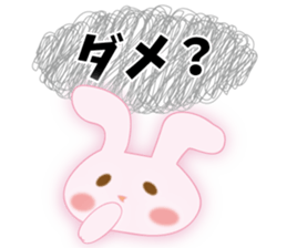 send rabbit to a favorite person sticker #9371944