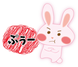 send rabbit to a favorite person sticker #9371956