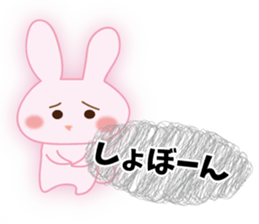 send rabbit to a favorite person sticker #9371957