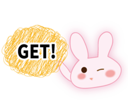 send rabbit to a favorite person sticker #9371960