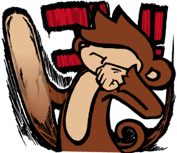 SARU 1gou ver.2 sticker #9372257