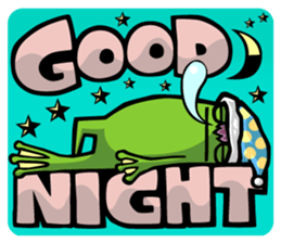 FREDDIE the Furry Frog sticker #9372409