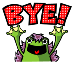 FREDDIE the Furry Frog sticker #9372411