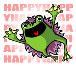 FREDDIE the Furry Frog sticker #9372412