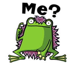 FREDDIE the Furry Frog sticker #9372415