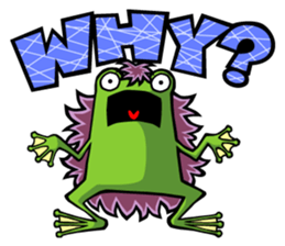 FREDDIE the Furry Frog sticker #9372416