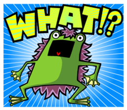 FREDDIE the Furry Frog sticker #9372417