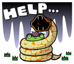 FREDDIE the Furry Frog sticker #9372424