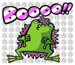 FREDDIE the Furry Frog sticker #9372427