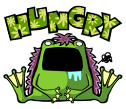 FREDDIE the Furry Frog sticker #9372429