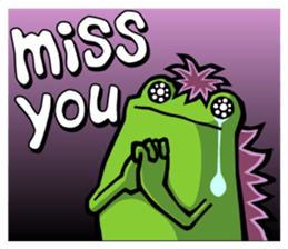 FREDDIE the Furry Frog sticker #9372432