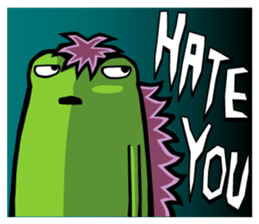 FREDDIE the Furry Frog sticker #9372433