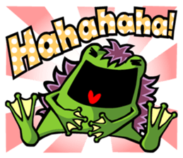 FREDDIE the Furry Frog sticker #9372443