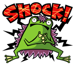 FREDDIE the Furry Frog sticker #9372445