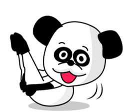 1/3 naive panda sticker #9372454