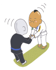 Ju-jitsu hajimemashita sticker #9372507