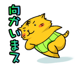 belly-warmer cat sticker #9372571