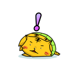 belly-warmer cat sticker #9372592