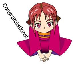 Ninja Girl Wars - What's up? - [English] sticker #9372683