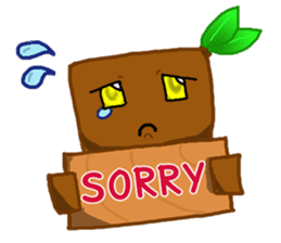 Golem - Ground Element Character (EN) sticker #9373293