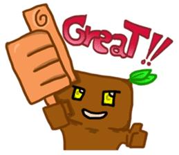 Golem - Ground Element Character (EN) sticker #9373305