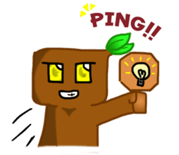 Golem - Ground Element Character (EN) sticker #9373324