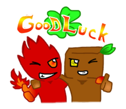 Golem - Ground Element Character (EN) sticker #9373327