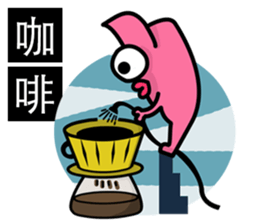 What would Fries-Rabbit eat today? sticker #9373486