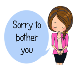 Kaitun Office Girl(EN) sticker #9374371